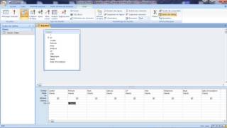 Access Créer sa première base de données Access Création dune requête 24 [upl. by Ynaffital921]