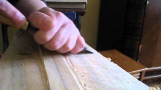 Carving a wire harp [upl. by Nils110]