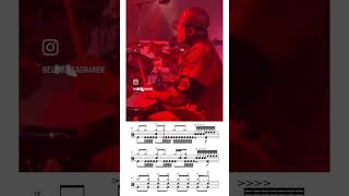 Eloy Casagrande Slipknot “Disasterpiece” Transcription 🤡  PDF at olliewoodsdrumscom [upl. by Leonhard263]