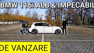 BMW 116i Alb  DE VÂNZARE [upl. by Liuka]