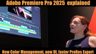 Adobe Premiere Pro 2025 explained New Color Management faster Export [upl. by Roer]