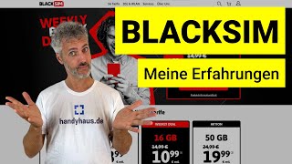 BLACKSIM » Tarife Erfahrungen amp mein Fazit [upl. by Ardnasyl]