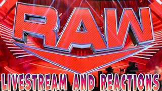 MONDAY NIGHT RAW LIVESTREAM AND REACTIONS PART 2 [upl. by Etnauj530]