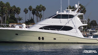 77 Hatteras Sportfish Yacht Walkthrough 3325000 [upl. by Iviv808]