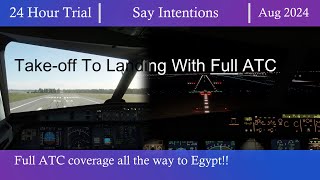 Say Intentions Providing The ATC xplane12 [upl. by Reifinnej]