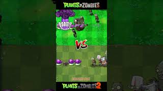 Pvz Vs Pvz 2  Doom Shroom Fume Shrooms Plant Team vs Team Gargantuar Zombies shorts [upl. by Assilen]