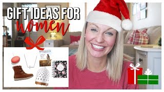 CHRISTMAS GIFT GUIDE FOR WOMEN  GIFT IDEAS FOR HER 2018  VLOGMAS 14 [upl. by Leik]