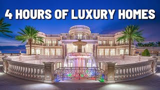 4 HOURS of LUXURY HOMES The Best Homes of 2023 part 3 [upl. by Rust]