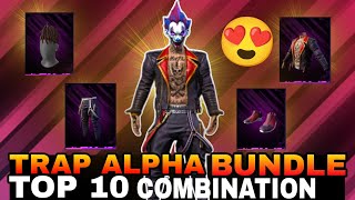 TOP 10 BEST DRESS COMBINATION😍 TRAP ALPHA BUNDLE DRESS COMBINATION😍 FF DRESS COMBINATION😍 [upl. by Yulma]