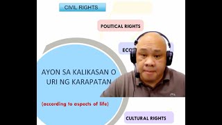 HumanRights101 Civil Political Economic Social and Cultural Rights Explained by Melchor Cayabyab [upl. by Garges721]