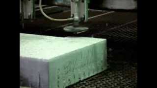 KMT Waterjet Cutting Concrete at 3600 bar [upl. by Roselba513]