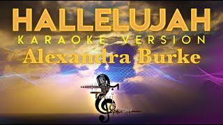 Alexandra Burke  Hallelujah KARAOKE WBacking Vocals [upl. by Ellekim]