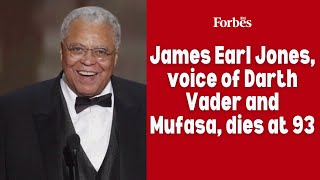 James Earl Jones voice of Darth Vader and Mufasa dies at 93 [upl. by Yeldar]