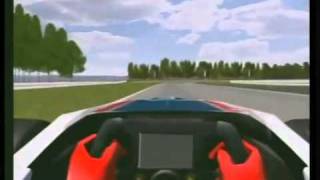 Simulation of new Snetterton 300 track [upl. by Beauchamp913]