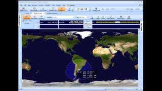 FO29 FujiOSCAR29 Ham Radio Satellite beacon  435795 mHz CW [upl. by Aicila516]