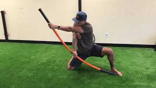 Stick Mobility  Hip Exercise  1 Long [upl. by Eadmund]