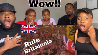 Family React to Rule Britannia  Last Night of the Proms 2009 [upl. by Assilav]