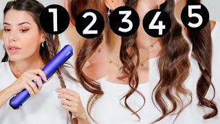 5 TUTORIAL FACILI PER FARE I CAPELLI MOSSI CON LA PIASTRA  DYSON CORRALE ASK [upl. by Ahtaela]