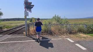 Ballykelly Level Crossing CoDerry Tuesday 20721 [upl. by Laurence]