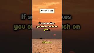 If someone likes you or has a crush on you lovehaterelationship shortsfeed crushfacts facts [upl. by Gnilrets868]