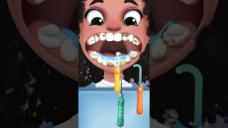 satisfying dentist fun games shorts dentistgamesimulator [upl. by Aninotna]