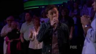 Scotty McCreery sings quotGonequot  first song  American Idol 2011  Top 5 [upl. by Juieta]