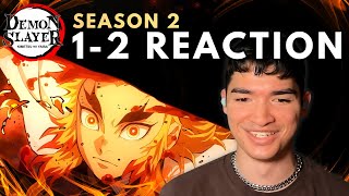 RENGOKU IS SICK  Demon Slayer Kimetsu No Yaiba  Mugen Train S2 Ep 12 REACTION [upl. by Ainatit]