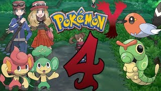 Lets Play Pokémon Y  Part 4 Vertania oder Nouvariawald [upl. by Nodnrb]