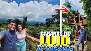 FUIMOS A UNAS CABAÑAS DE LUJO ENTRE LAS FINCAS DE CAFE EN EL SALVADOR ⛰️ ENTRECAFE EXPERIENCE 🤩 [upl. by Trefler]