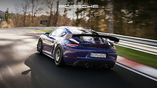 Trackoptimised the Porsche 718 Cayman GT4 RS with Manthey Kit [upl. by Ealasaid602]