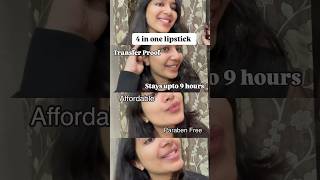 Affordable soft matte 4 in one lipstick lipstick trending lipsticklover viralvideo [upl. by Huebner]