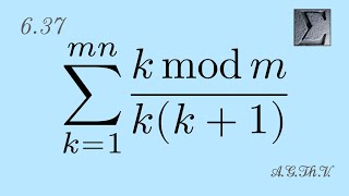 Concrete Mathematics problem 637 [upl. by Maggi]