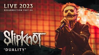 SLIPKNOT  Duality Live at Resurrection Fest EG 2023 [upl. by Yard]