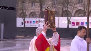 First Holy Mass at Notre Dame Cathedral in Paris  Sunday December 8th 2024 [upl. by Eedak]