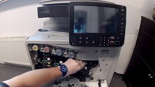 Developer Initialization ERROR sc360 Copier RICOH MPC300 MPC400 Video Tutorial [upl. by Fries]