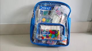 Doms Smart Colouring kit Bag  School Stationery set  Doms Art and Craft kit [upl. by Williamson410]