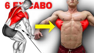 6 Exercícios Super Fáceis para Desenvolver Costas Rápido  Utilizando Cabo [upl. by Cozza173]