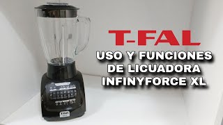 COMO USAR LICUADORA TFAL INFINYFORCE XL [upl. by Whitehurst]