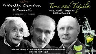 A Drunk History of Time The Einstein Bergson Whitehead Debates [upl. by Eerrehc]