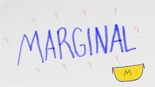 quotMarginalquot Explained in 90 Seconds  Economics [upl. by Gibb]