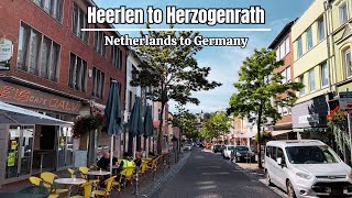 EBike Travel Heerlen The Netherlands to Herzogenrath Germany  Germany Tour 2024 [upl. by Brathwaite]