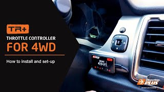 TR Throttle Controller for 4WD how to install and setup [upl. by Ledah]