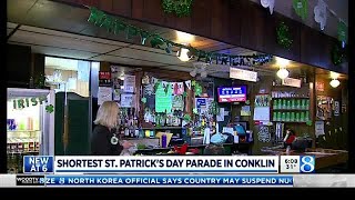 Worlds shortest parade held in Conklin [upl. by Snook]