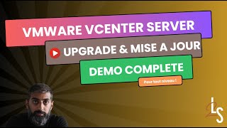 Upgrade et mise à jours du VCSA 8 vCenter Server Appliance [upl. by Ynnob]