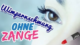 Wimpernschwung ohne Wimpernzange MeinGeheimtipp [upl. by Darrick]