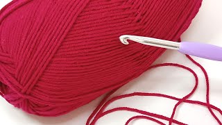 SUPER EASY AND FAST NEW Crochet tutorial for beginners [upl. by Cote]