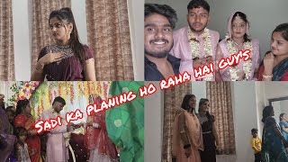 sadi ka planing ho raha hai guys😜 rockstarnishant angelsingh vlog [upl. by Silas463]