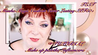 🔥TEST Missha Magic Cushion Cover Lasting SPF50☞TUTORIAL Make up paletką Influencera☞powieka 62👁 [upl. by Thadeus]