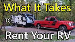 How to rent your RV  Is It Worth It Update  Oct 2021 [upl. by Ainosal464]