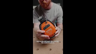 Bluetooth Ear Defenders Stihl [upl. by Cchaddie]